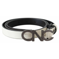 Costume National Belt Leather in White
