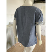 Jaeger Top Cotton in Blue
