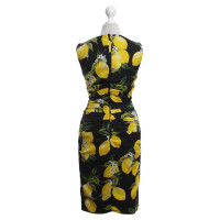 Dolce & Gabbana Kleid mit Zitronen-Muster