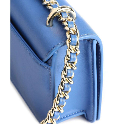 Versace Reisetasche aus Leder in Blau