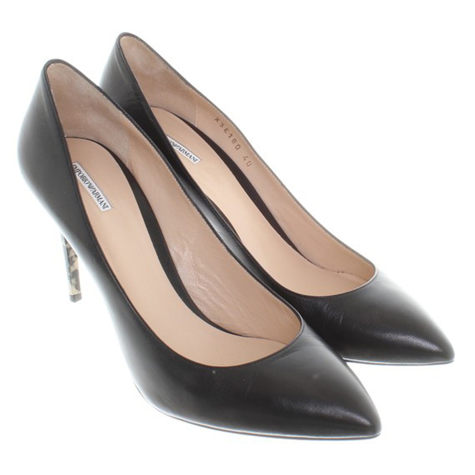 Armani pumps en noir