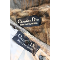 Christian Dior Jacket/Coat Fur in Brown