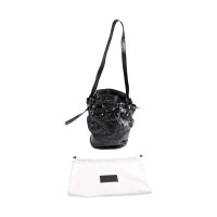 Alexander Wang Diego Bucket Bag Patent leather in Black
