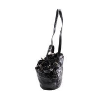 Alexander Wang Diego Bucket Bag en Cuir verni en Noir