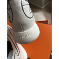 Hermès Chaussures de sport en Cuir en Blanc