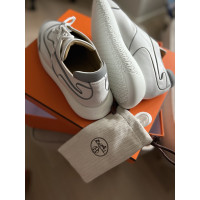 Hermès Trainers Leather in White