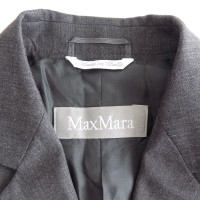 Max Mara Blazer di lana in grigio