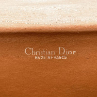 Christian Dior Umhängetasche aus Leder in Beige