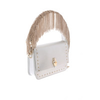 Just Cavalli Shoulder bag Leather in Silvery