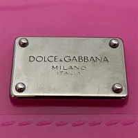 Dolce & Gabbana Sicily Bag en Cuir verni en Rose/pink