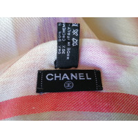 Chanel Stola Cashmere/Silk in Seta