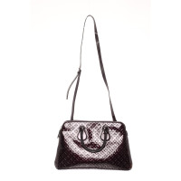 Bally Handbag Patent leather in Violet