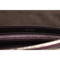 Bally Handbag Patent leather in Violet