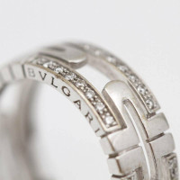 Bulgari Ring aus Weißgold in Silbern