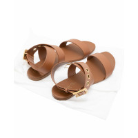 Dior Sandals Leather in Brown