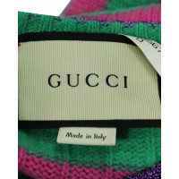Gucci Oberteil aus Wolle in Grün