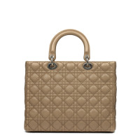 Christian Dior Lady Dior Leather in Beige