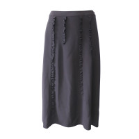 Alexander McQueen Skirt Silk in Black