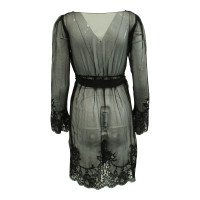 Alberta Ferretti Kleid aus Seide in Schwarz