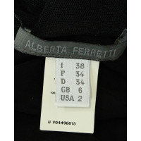 Alberta Ferretti Kleid aus Seide in Schwarz