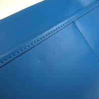 Coach Umhängetasche aus Leder in Blau