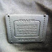 Coach Umhängetasche aus Leder in Blau