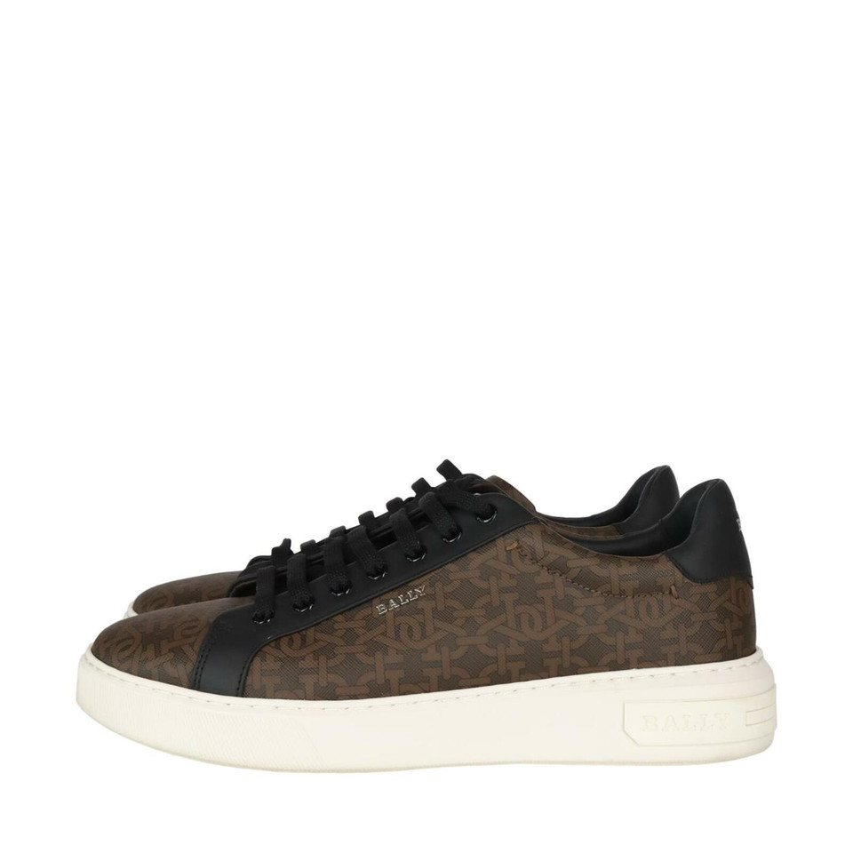 Bally Sneakers aus Leder in Braun