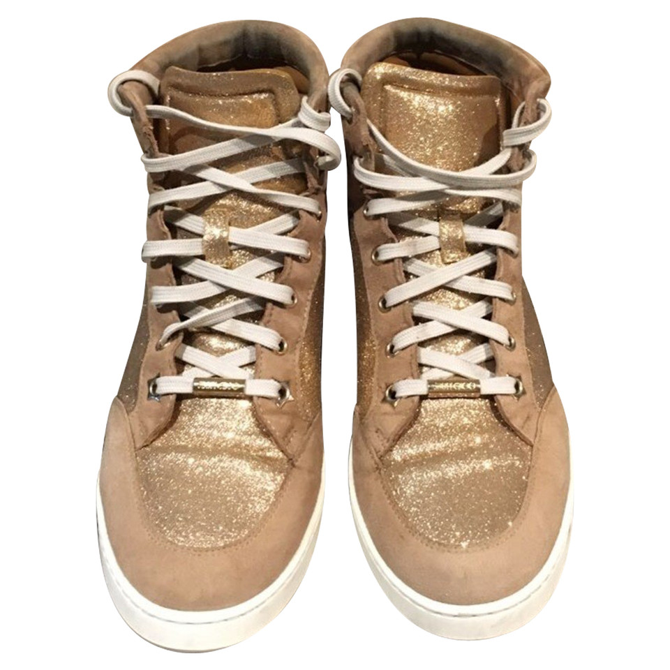 Jimmy Choo Sneakers in Huidskleur