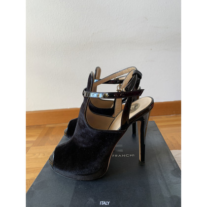 Elisabetta Franchi Pumps/Peeptoes Leather in Black