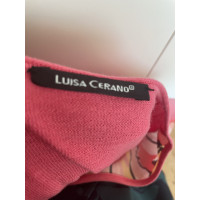 Luisa Cerano Top Silk in Pink