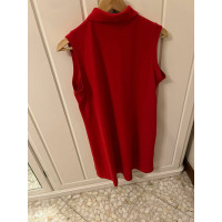 Ralph Lauren Kleid aus Baumwolle in Rot