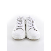 Jimmy Choo Chaussures de sport en Cuir en Blanc