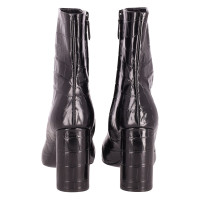 Balenciaga Stiefel aus Leder in Schwarz