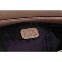 Karl Lagerfeld Borsa a tracolla in Color carne