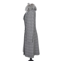 Christian Dior Jacket/Coat Wool in Grey
