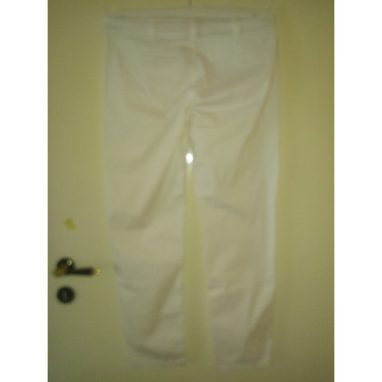 Stefanel Trousers Cotton in White