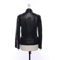 Dolce & Gabbana Jacket/Coat Leather in Black