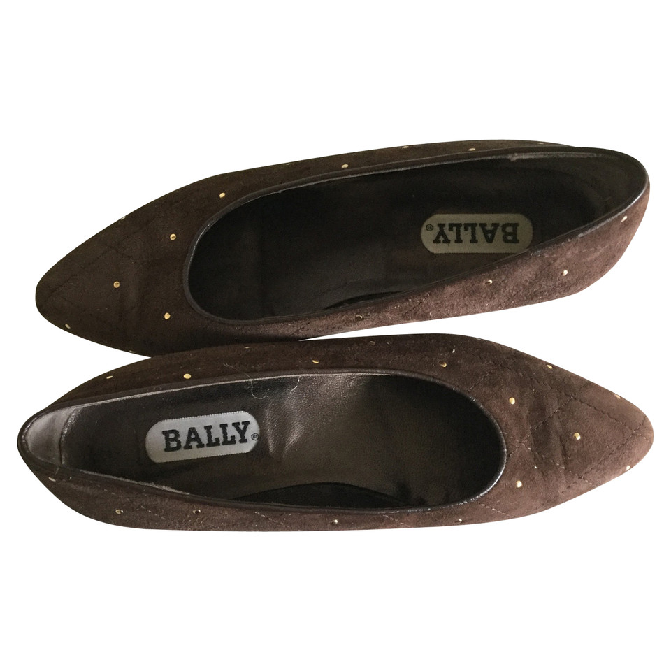 Bally Nice brown suede Bally pumps