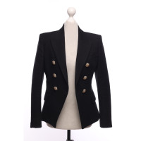 Balmain Blazer in Cotone in Nero