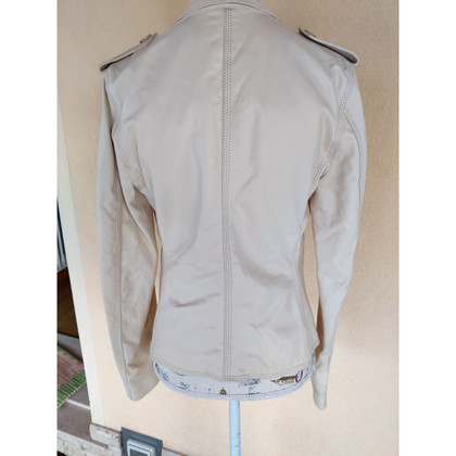 Lot78 Jacket/Coat Leather in Cream