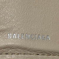 Balenciaga Tasje/Portemonnee Leer in Beige