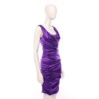 Dolce & Gabbana Dress Silk in Violet