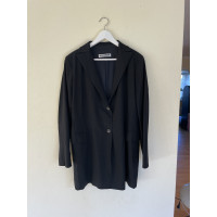 Jil Sander Jacket/Coat Wool in Black
