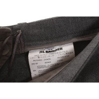 Jil Sander Trousers Wool in Grey