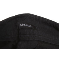 Max & Co Hose aus Baumwolle in Schwarz