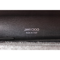 Jimmy Choo Clutch Bag in Silvery