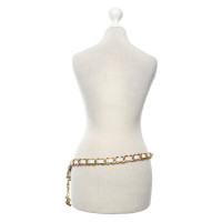 Chanel Cintura a catena con pendente logo