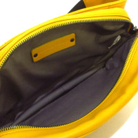 Bottega Veneta Clutch Bag Leather in Yellow