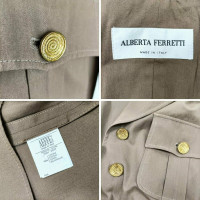 Alberta Ferretti Capispalla in Cotone in Marrone