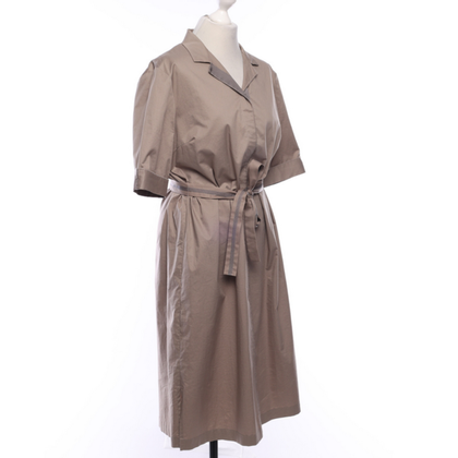 Peserico Kleid aus Baumwolle in Taupe